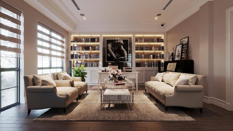 Sofa tân cổ điển Sofa tân cổ điển
