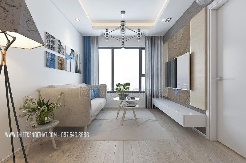 Thiết kế nội thất chung cư Green Star đẹp